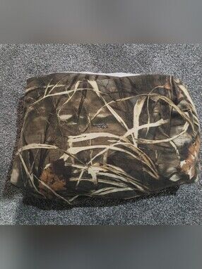 Camo Realtree Advantage Max 4 HD Bed Skirt and Fitted Sheet Size Full